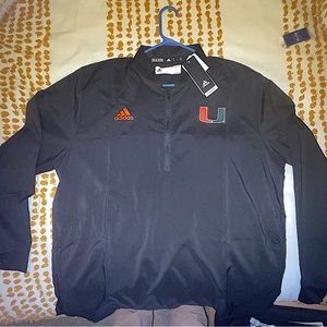 University of Miami 1/4 Zip Pullover